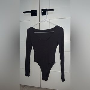Dark gray bodysuit never worn brand new